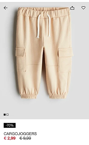 Cargojoggers maat 92 nu -70%