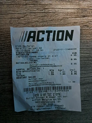 Image of action