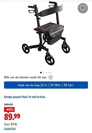 Rollator -40%