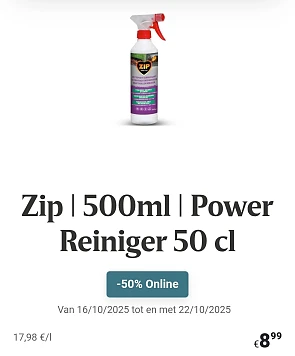 Zip 500ml power reiniger -50%