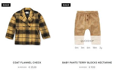 Tot 75% korting op Sproet & Sprout sample sale