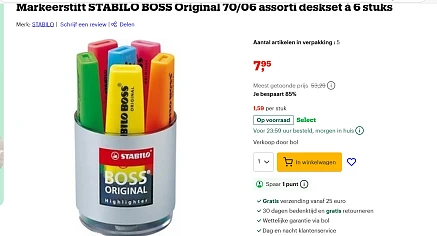 Image of markeerstift