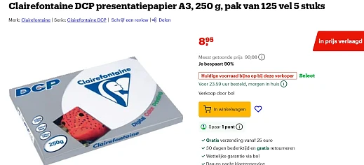 A3 presentatiepapier