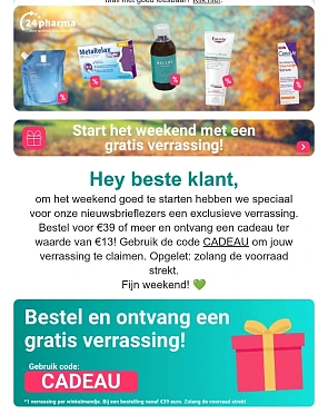 24pharma: verrassing twv €13