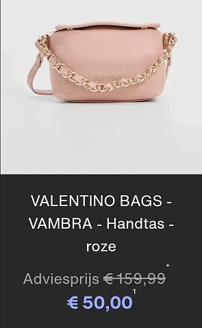 Valentino handtassen aan 70% korting 😱😍