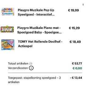 Selectdeal en stapelkorting Bol op leuke speelgoedartikelen