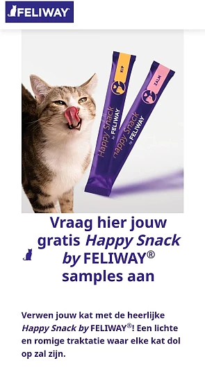 GRATIS Happy Snack by FELIWAY® samples