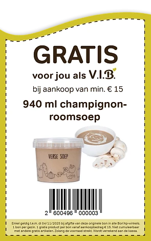 BonAp champignonroomsoep