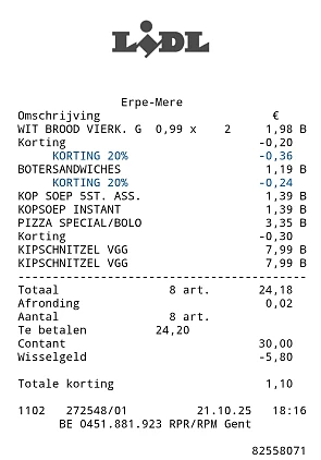 Lidl koopjes