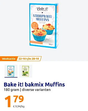 Bakmixen en suikerdecoratie in promotie bij Action