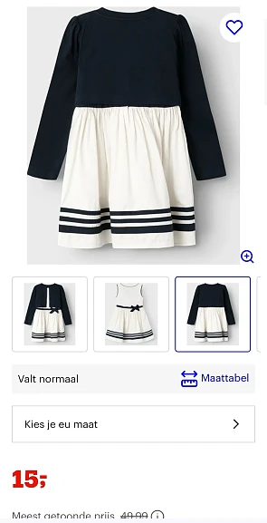 Name it jurk maat 164 -70%