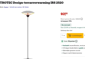 Image of terrasverwarmer