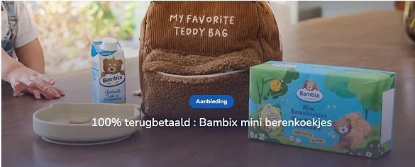 GRATIS nieuwe mini berenkoekjes Bambix 🎁