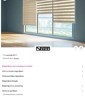 Rolgordijnen en zonwering