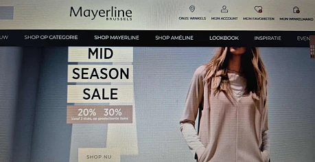 Tot -30% korting bij Mayerline vanaf 2 stuks op mid season sale collectie