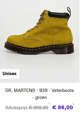 DR.Martens vanaf 52 euro bij Zalando Lounge! Exclusief Plus leden!