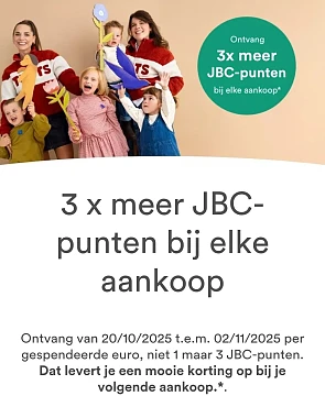 3x meer JBC punten