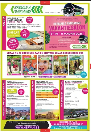 2 de Persoon aan 1€ bij busreizen Herman en Vandamme
