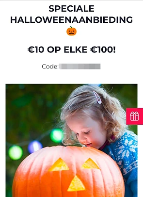 €10 korting op elke €100 bij Chicco