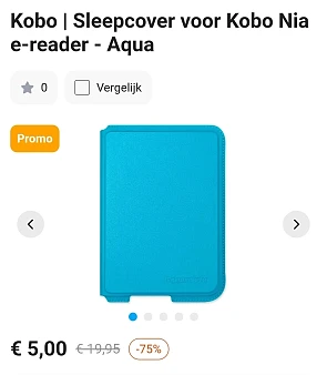 Kobo Nia cover -75%