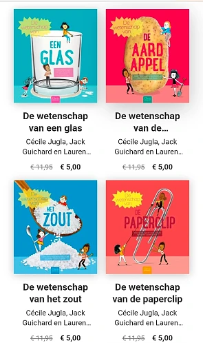 Boekjes " De wetenschap van " nu €5