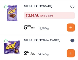 Milka Leo go -50%
