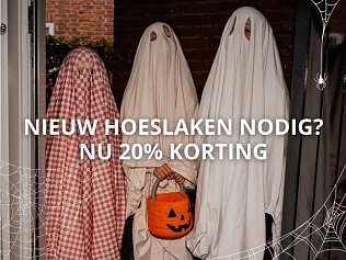 -20% en gratis verzending op hoeslakens