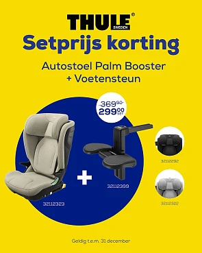 Thule voordeelset Autostoel + voetensteun