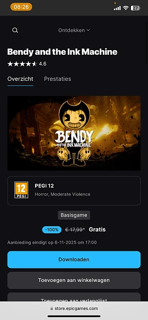 Game Bendy and the ink machine Gratis