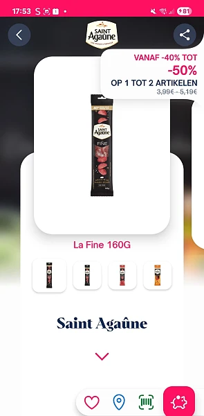 Tot -50% op saint agaûne