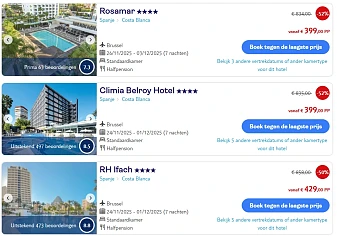 2e persoon gratis bij Tui