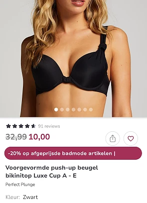 Hunkemöller bikini voor 12€!😱