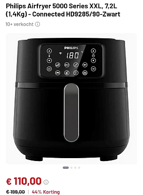 Image of airfryer