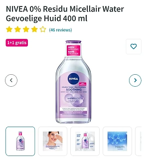 Nivea gezichtsverzorging 1+1 bij Plein