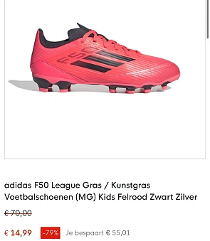 Voetbalschoenen kids -79%