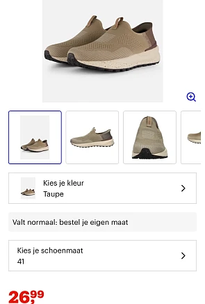 Heren Skechers 26.99€