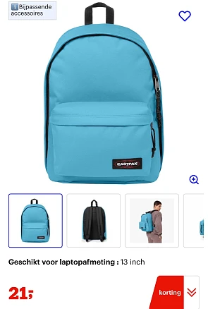 Eastpak OUT OF OFFICE Rugzak -68%