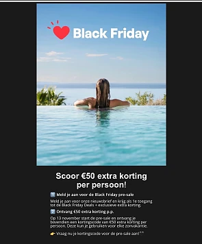 Sunweb black Friday €50 en Canarische eilanden tot -€250