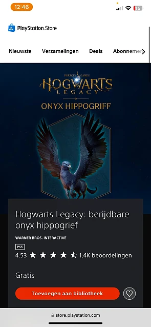 Spel Hogwarts Legacy voor PS5 gratis
