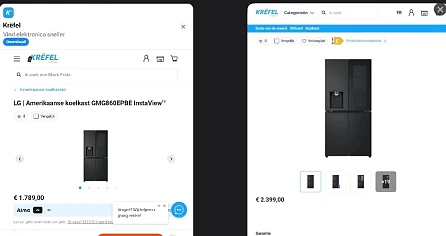 610€ uitgespaard op Amerikaanse koelkast!!!