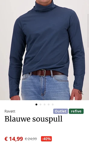 15% extra korting bovenop de online outlet