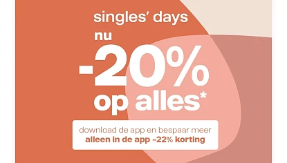 Nu -20% op alles bij VanHaren!