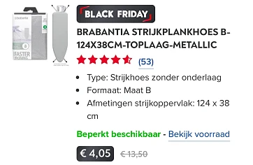 Strijkplankhoezen Brabantia