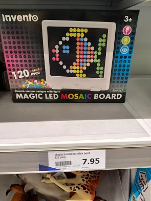 Prijsvergelijken Bol en Action Mozaïek Bord met Licht