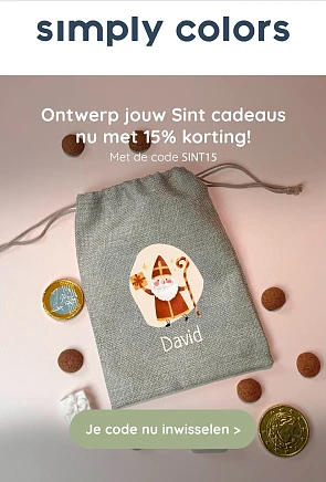 Gepersonaliseerde Sint Cadeaus -15%