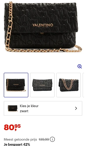 Valentino Dram Schoudertas 24 cm -40%