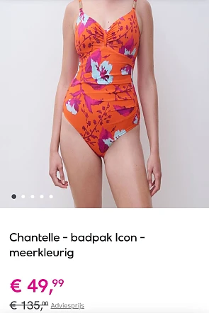 Chantelle badpak Icon meerkleurig