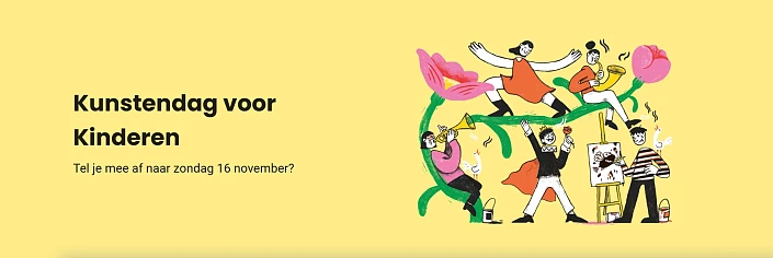 Gratis! Workshops voor kinderen over heel het land op zondag 16 november