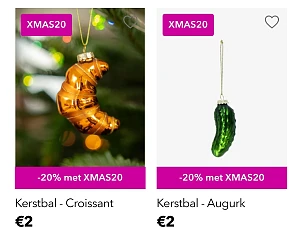 Dé leukste kerstballen met 20% korting!🎄🤪