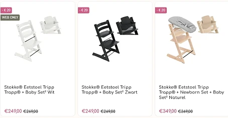 Tot -30% op Stokke Bij Dreambaby